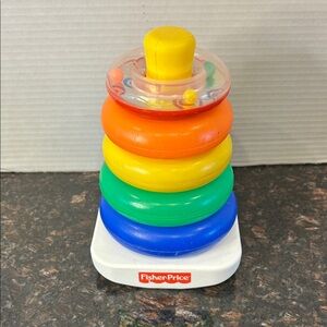 2004 Fisher-Price Rainbow Stacking Rings